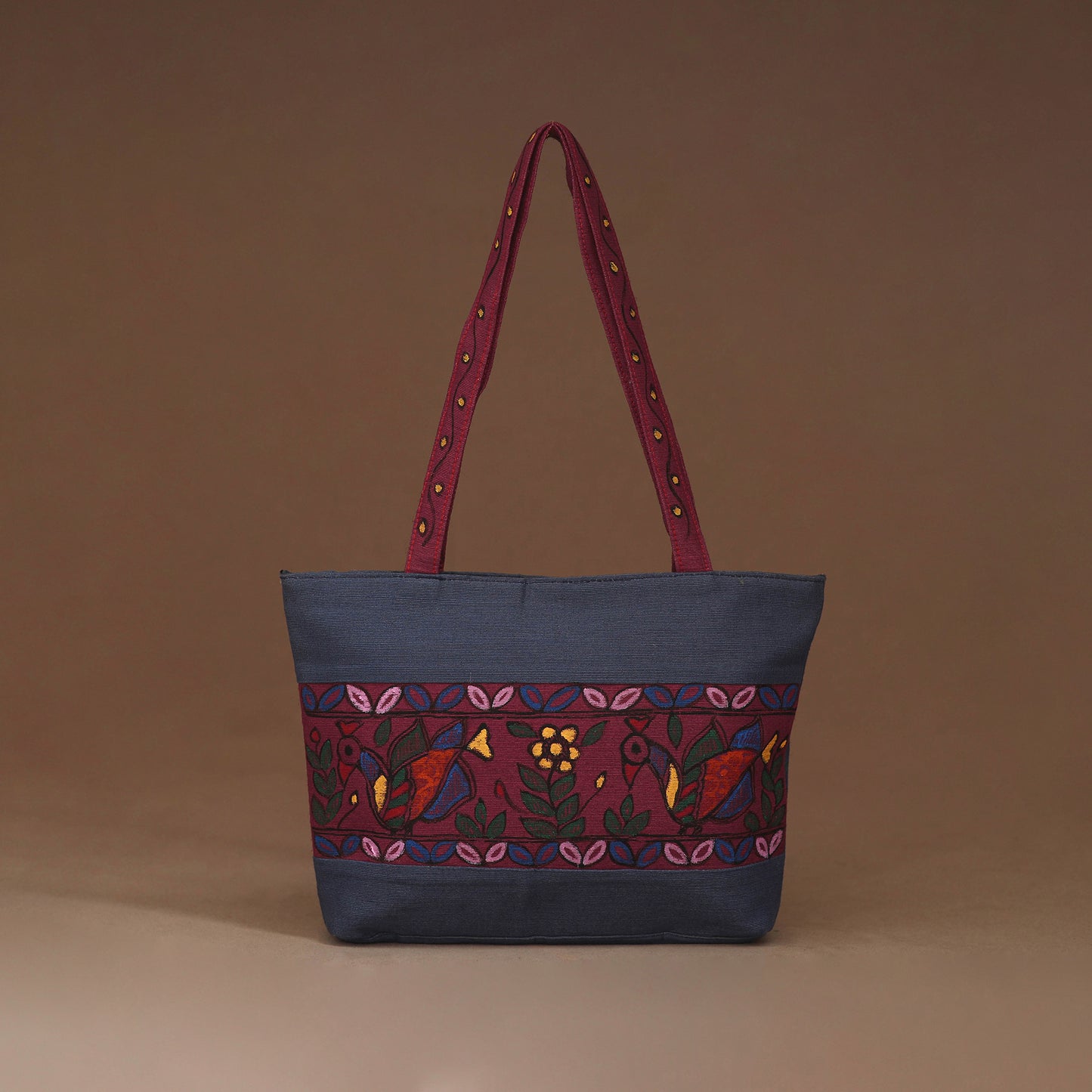 Madhubani Handpainted Shoulder Bag 21