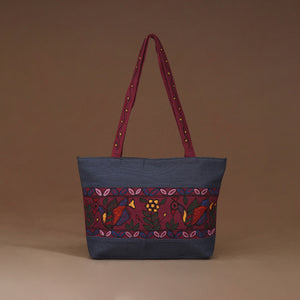 Madhubani Handpainted Shoulder Bag 21