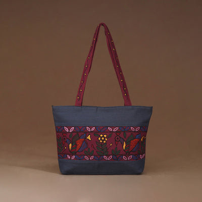 Madhubani Handpainted Shoulder Bag 21