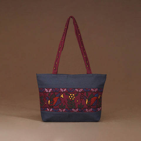 Madhubani Handpainted Shoulder Bag 21