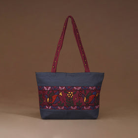 Madhubani Handpainted Shoulder Bag 21