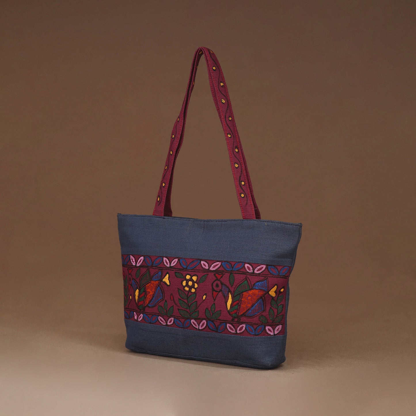 Madhubani Handpainted Shoulder Bag 21