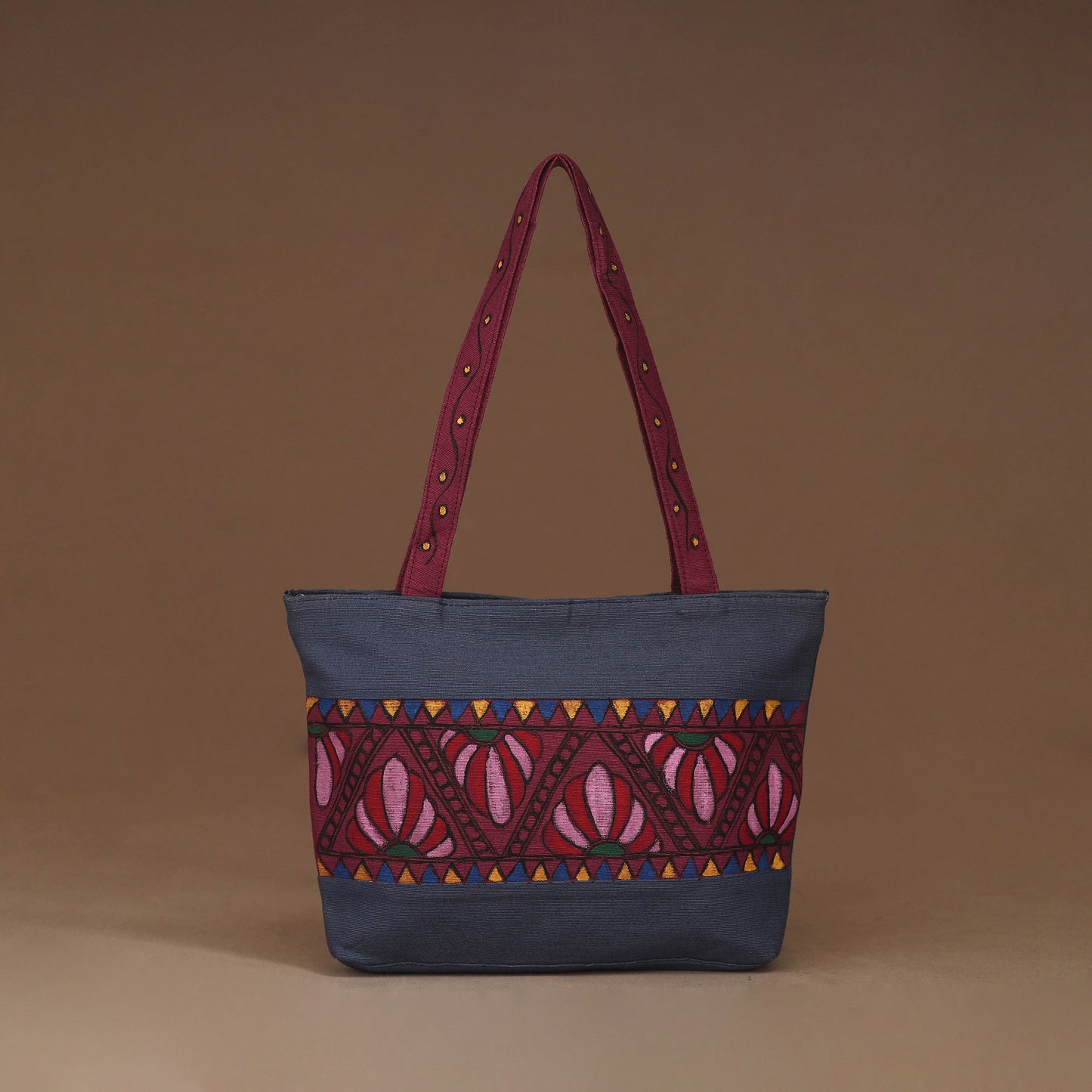 Madhubani Handpainted Shoulder Bag 22