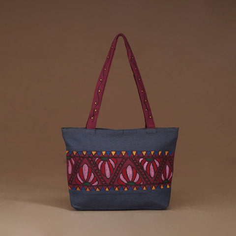 Madhubani Handpainted Shoulder Bag 22