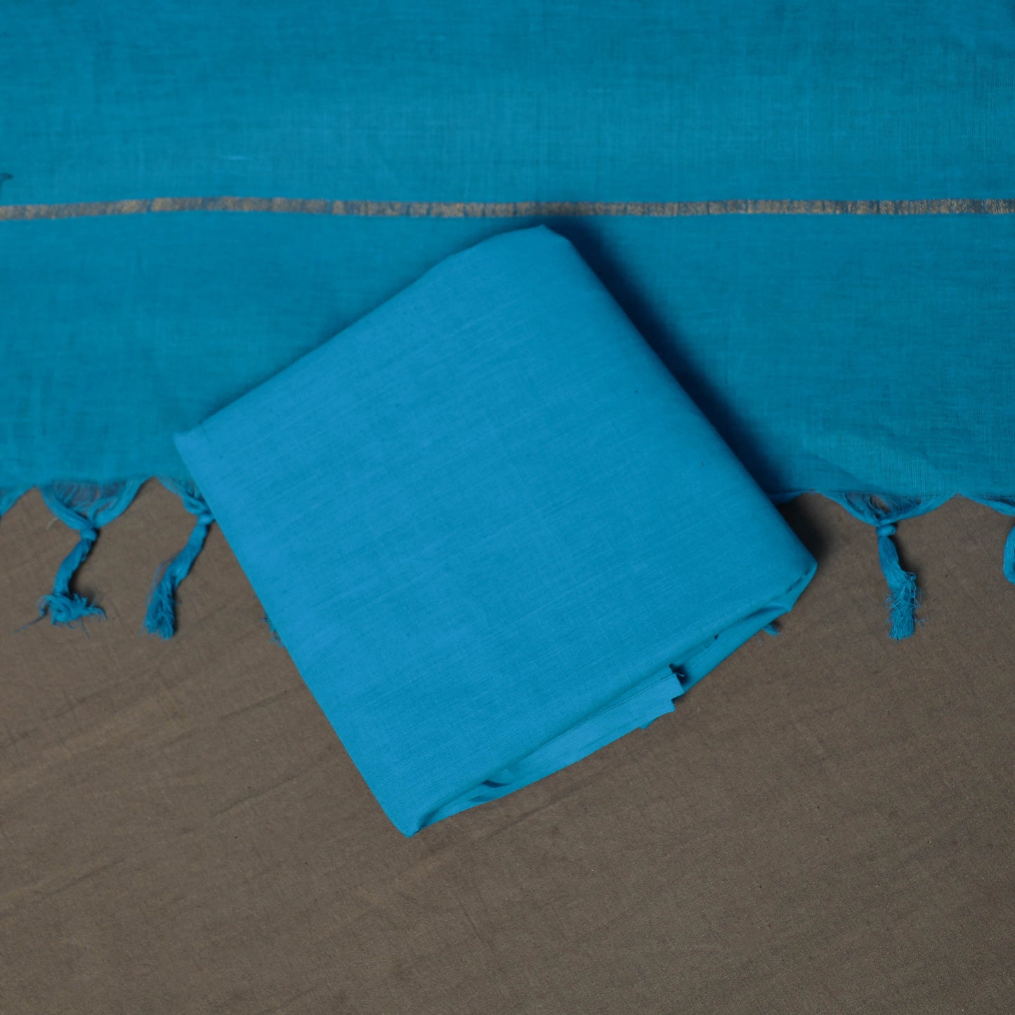Jacquard Woven Pure Cotton 3pc Unstitched Dress Material Suit Set 107