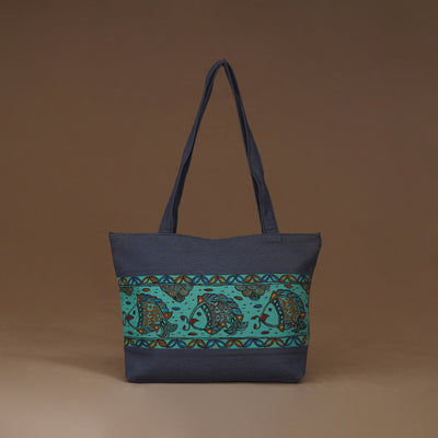 Madhubani Handpainted Shoulder Bag 23