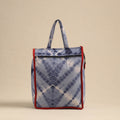  Blue Eco-Friendly Handmade Cotton Handbag for Women