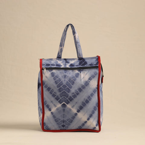  Blue Eco-Friendly Handmade Cotton Handbag for Women