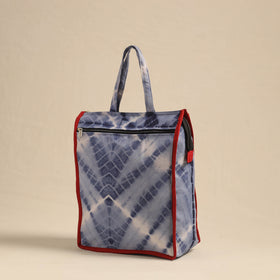  Blue Eco-Friendly Handmade Cotton Handbag for Women