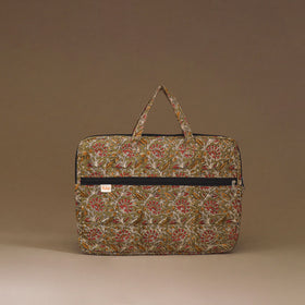 Handcrafted Quilted Laptop Bag (12 x 16 in) 02