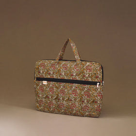 Handcrafted Quilted Laptop Bag (12 x 16 in) 02