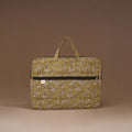 Handcrafted Quilted Laptop Bag (12 x 16 in) 06