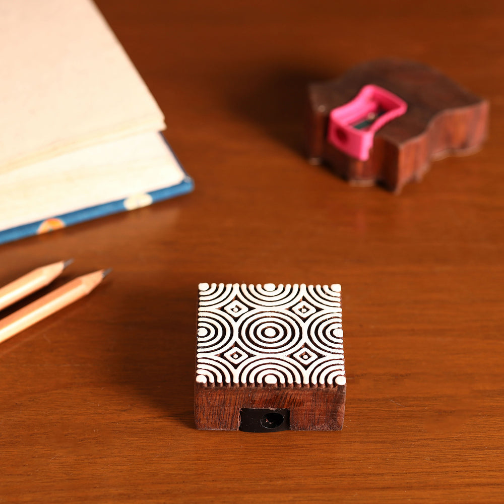 Wooden Pencil Sharpener