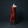 Dharwad Woven Cotton 3pc Unstitched Dress Material Suit Set with Border 38