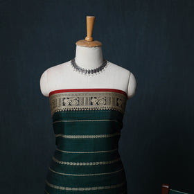 Dharwad Woven Cotton 3pc Unstitched Dress Material Suit Set with Border 40