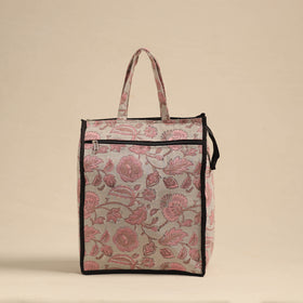  Grey Eco-Friendly Handmade Cotton Handbag for Women