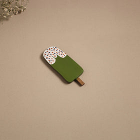 Popsicle - kerala mural handpainted bamboo fridge magnet 29