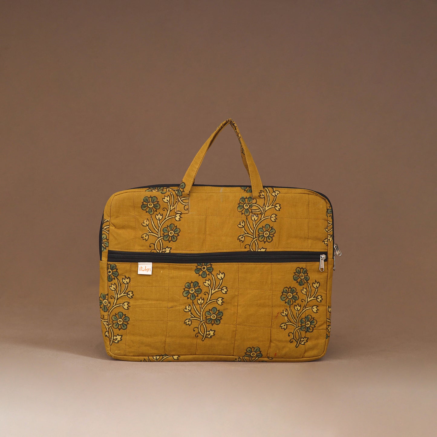 Handcrafted Quilted Laptop Bag (12 x 16 in) 19