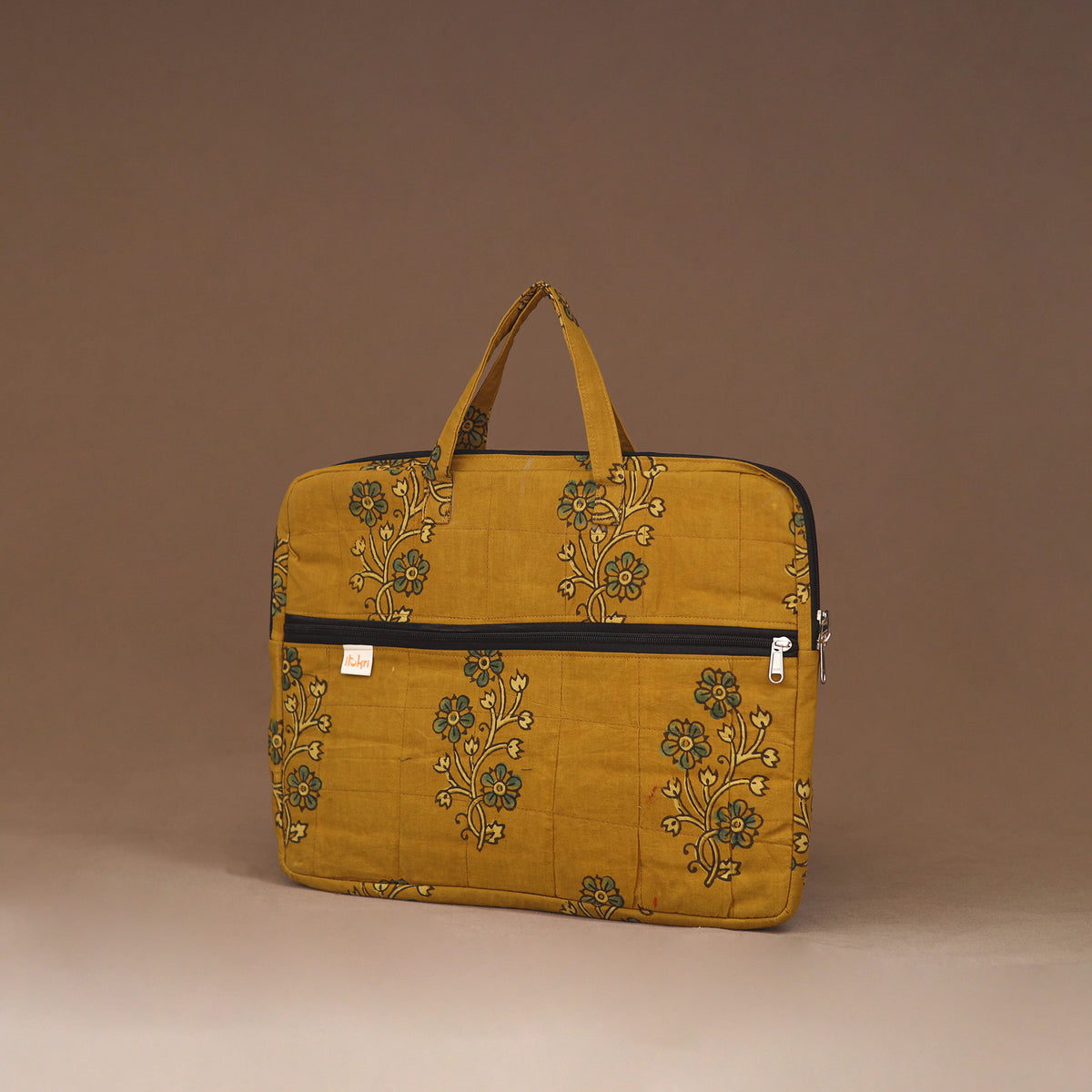 Handcrafted Quilted Laptop Bag (12 x 16 in) 19