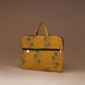 Handcrafted Quilted Laptop Bag (12 x 16 in) 19
