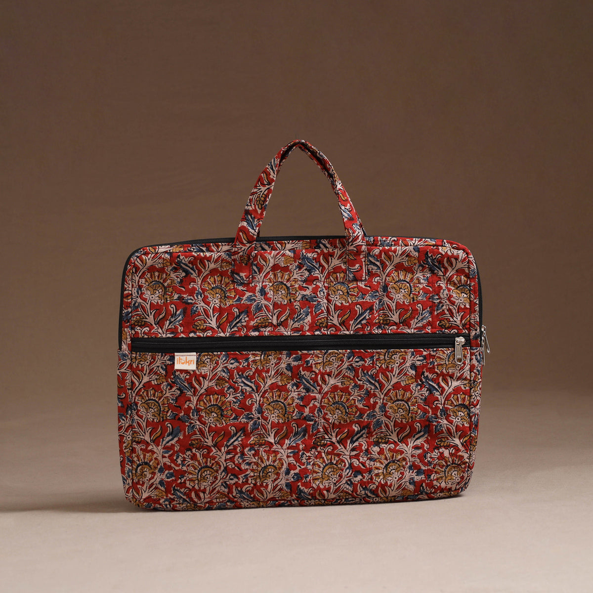 Handcrafted Quilted Laptop Bag (12 x 16 in) 03