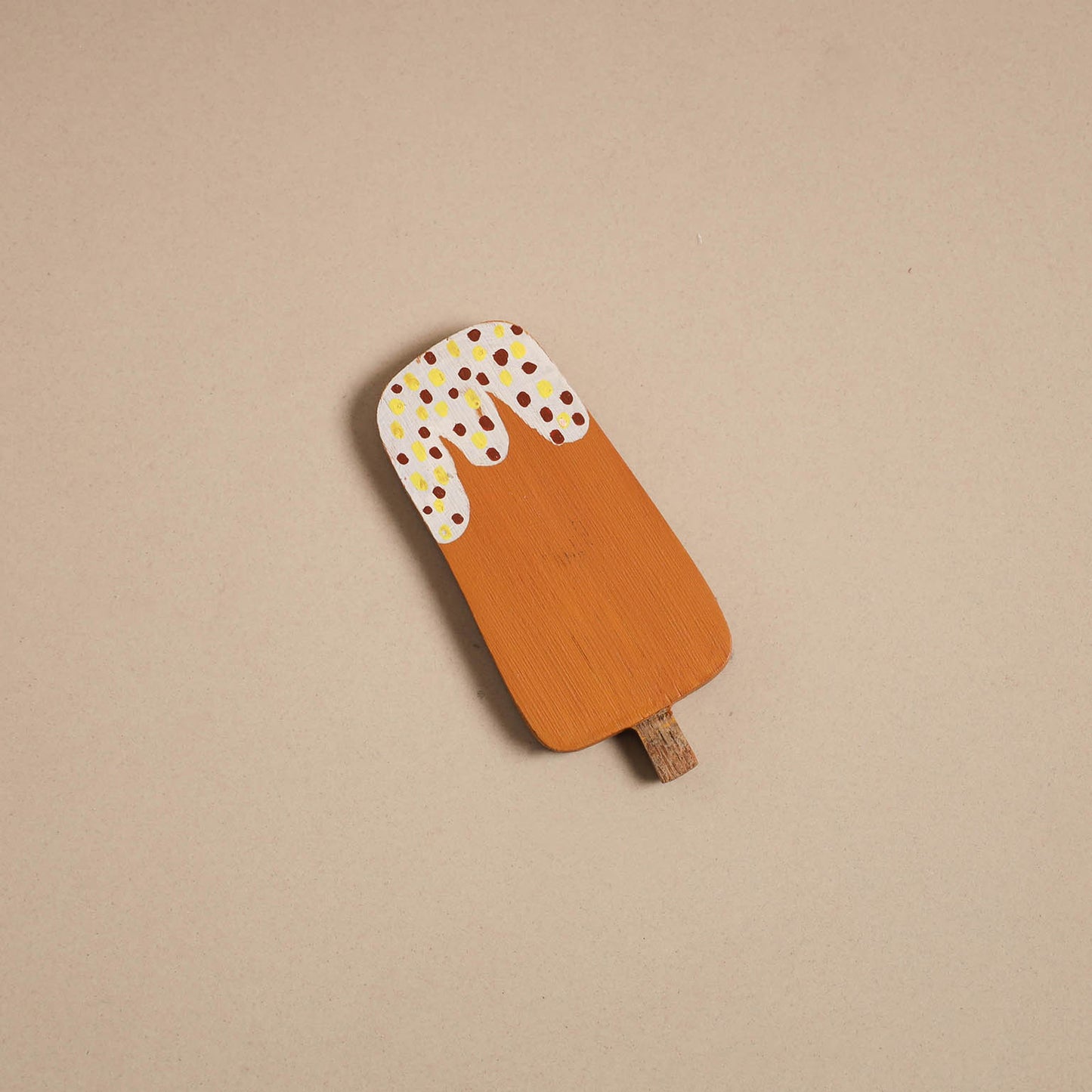 Popsicle - kerala mural handpainted bamboo fridge magnet 30