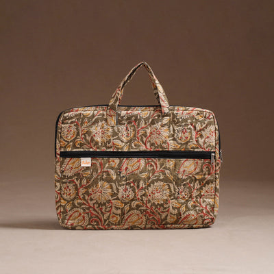Handcrafted Quilted Laptop Bag (12 x 16 in) 05