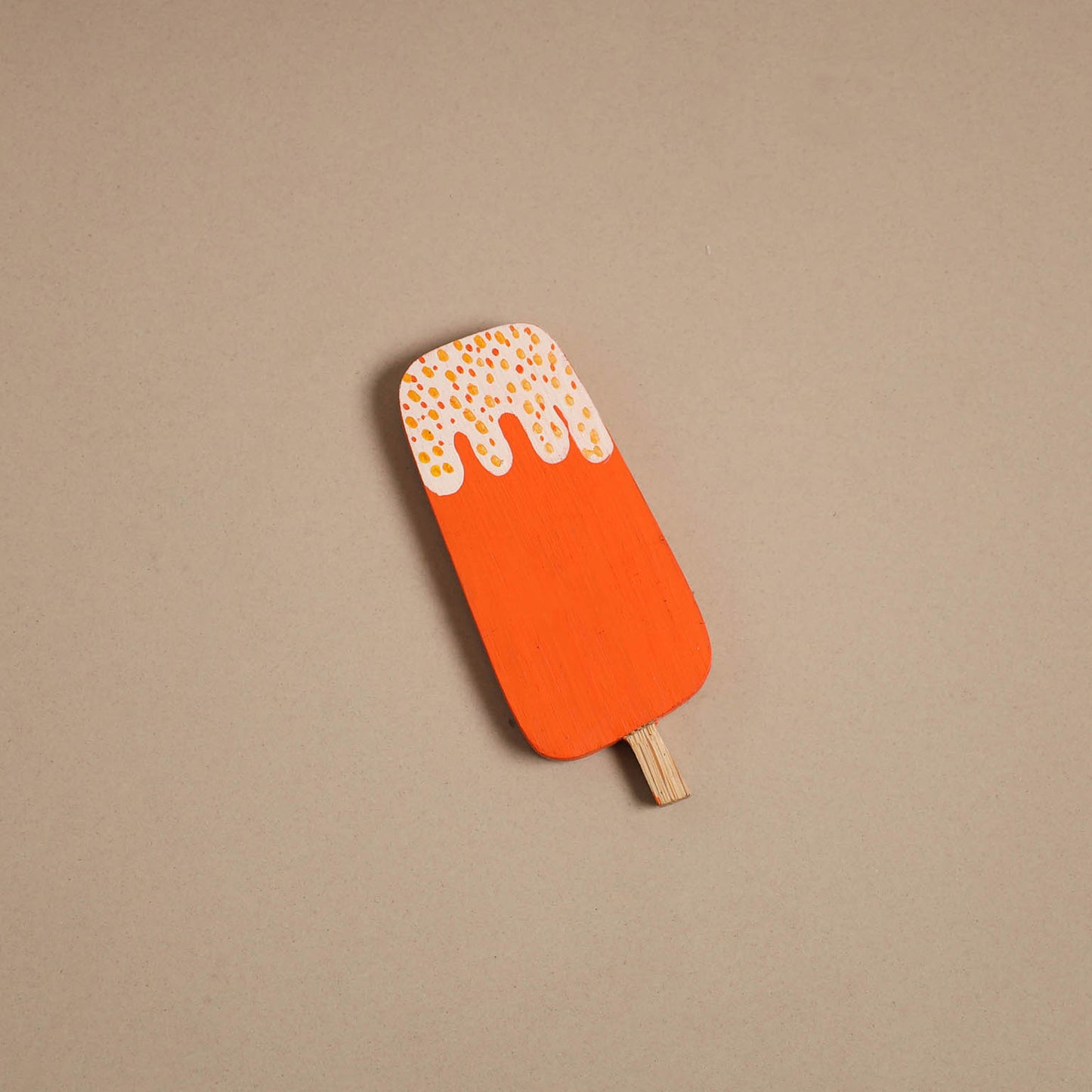 Popsicle - kerala mural handpainted bamboo fridge magnet 32