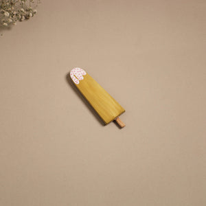 Popsicle - kerala mural handpainted bamboo fridge magnet 33