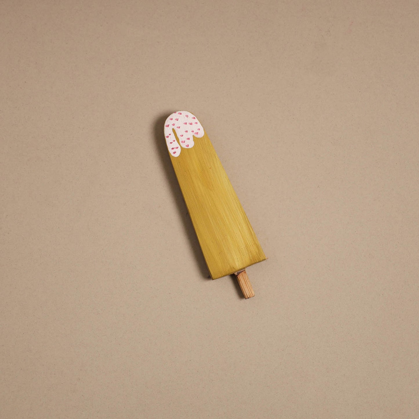 Popsicle - kerala mural handpainted bamboo fridge magnet 33