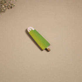 Popsicle - kerala mural handpainted bamboo fridge magnet 34