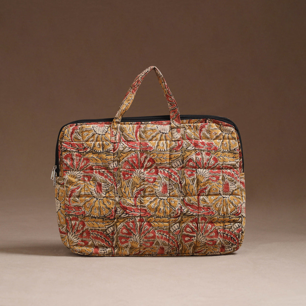 Handcrafted Quilted Laptop Bag (12 x 16 in) 07