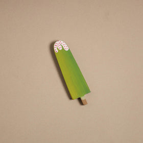 Popsicle - kerala mural handpainted bamboo fridge magnet 34