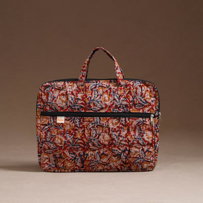 Handcrafted Quilted Laptop Bag (12 x 16 in) 09