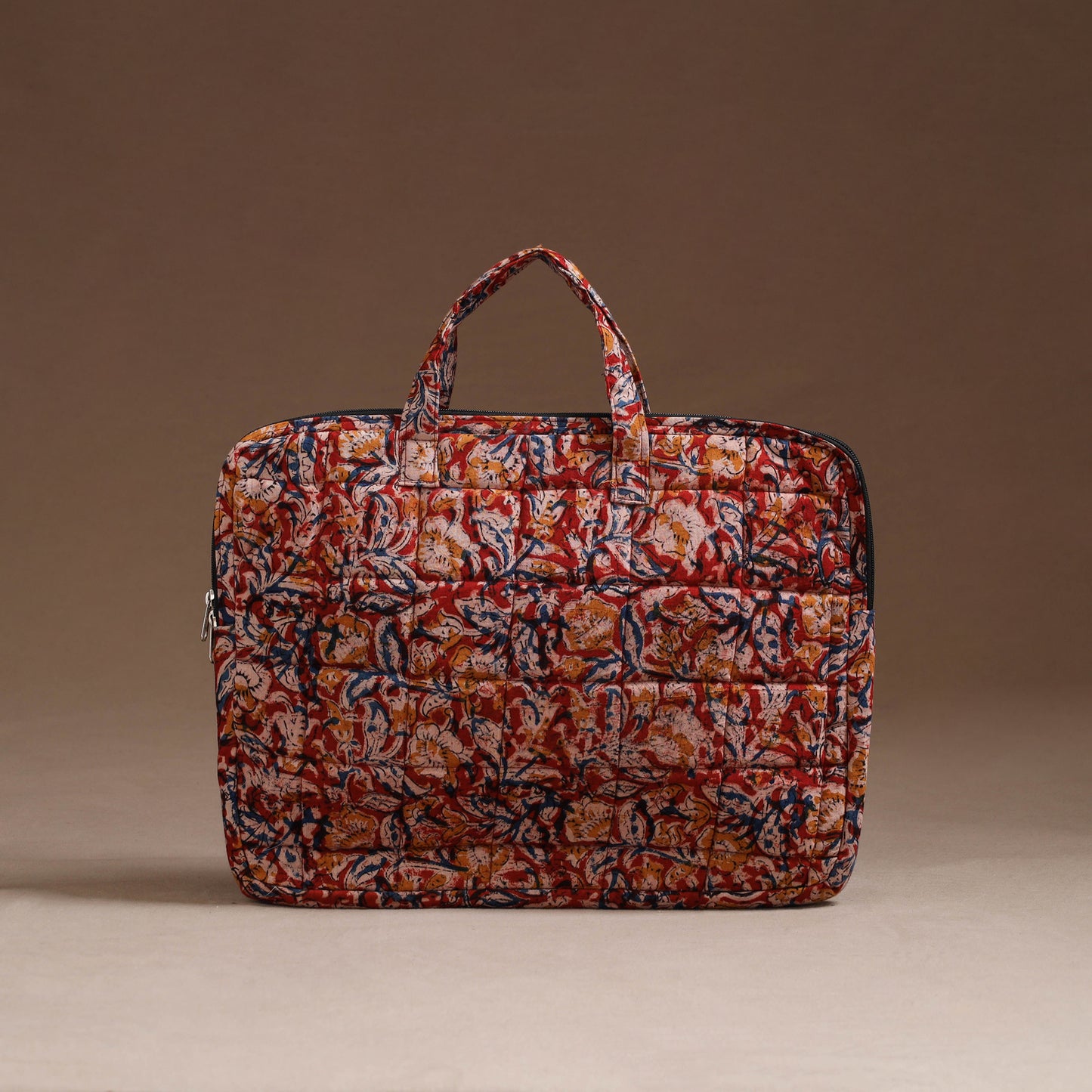 Handcrafted Quilted Laptop Bag (12 x 16 in) 09