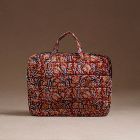 Handcrafted Quilted Laptop Bag (12 x 16 in) 09