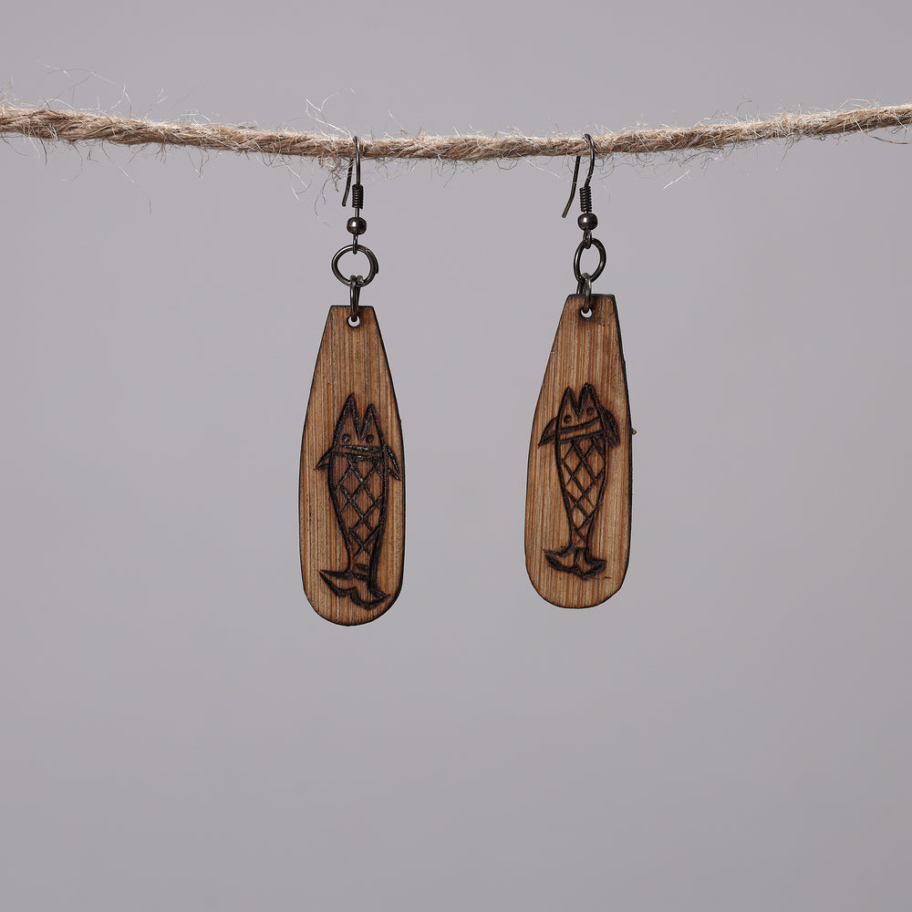 bamboo earrings