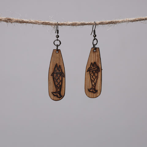 bamboo earrings