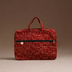 Handcrafted Quilted Laptop Bag (12 x 16 in) 21