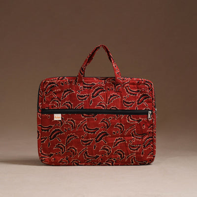 Handcrafted Quilted Laptop Bag (12 x 16 in) 23
