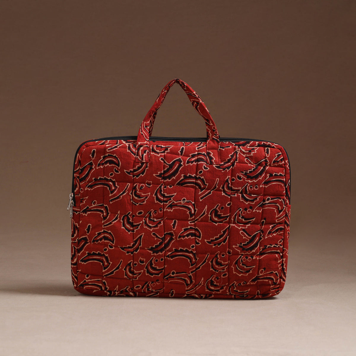 Handcrafted Quilted Laptop Bag (12 x 16 in) 23