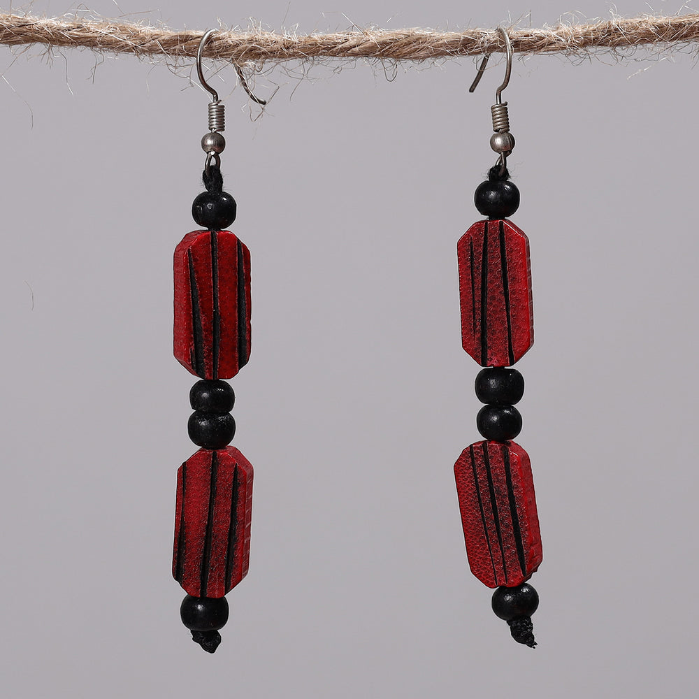 wooden earrings