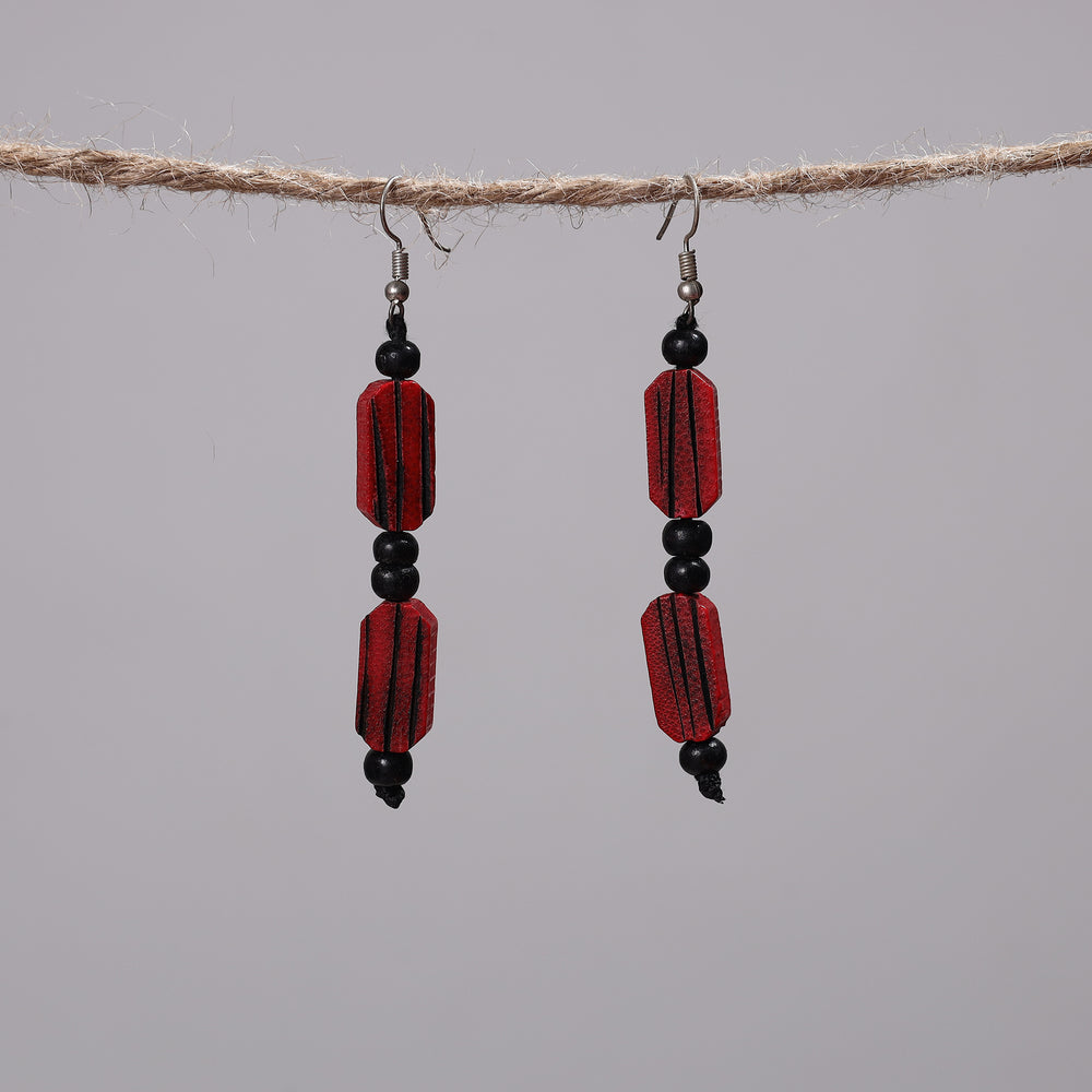 wooden earrings