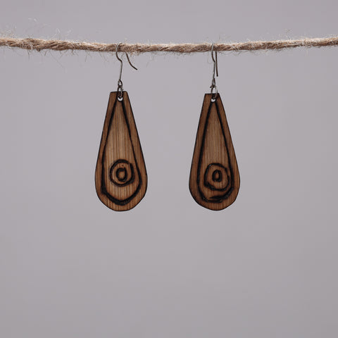 bamboo earrings