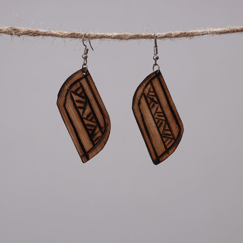 bamboo earrings