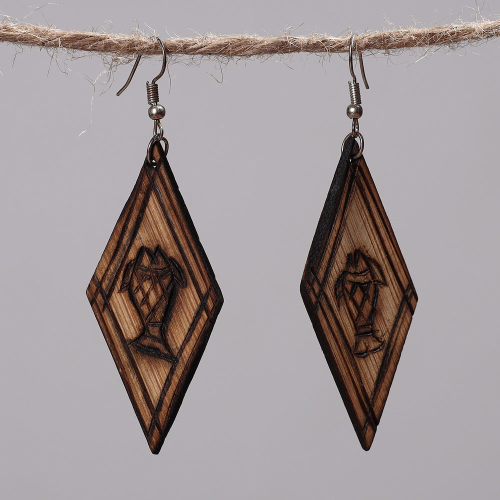 bamboo earrings