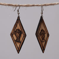 bamboo earrings