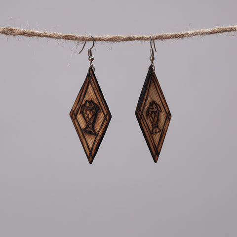 bamboo earrings