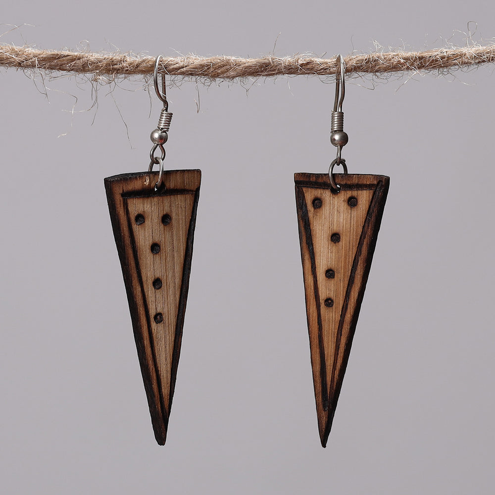 bamboo earrings