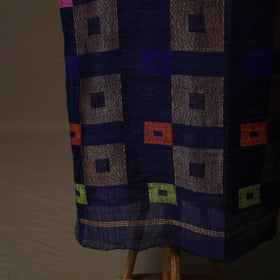 Handwoven Phulia Jamdani Pure Linen 2pc Unstitched Dress Material Kurta Set 01